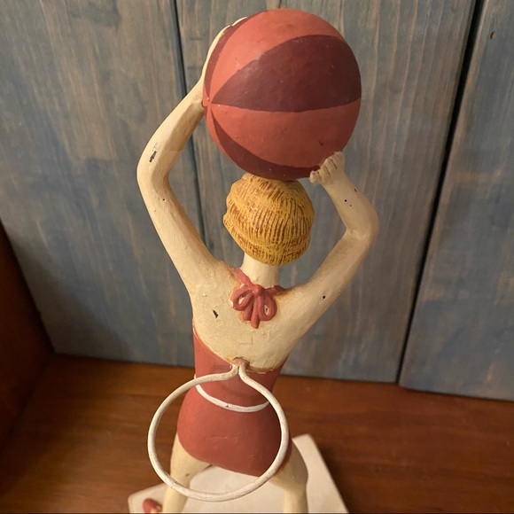 Vintage Rare Female Basketball Player 12” Figurine - Picture 9 of 14